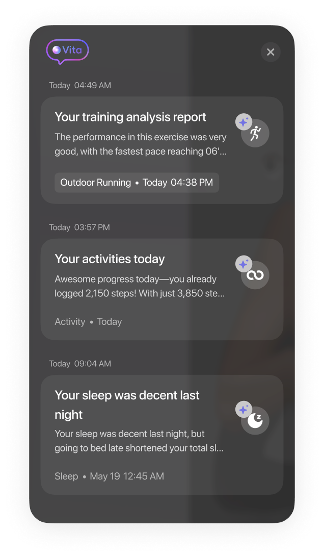 Cubitt app AI meal guide screen