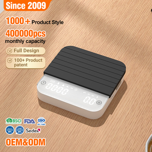 2kg/0.1g Electronic Charging Smart Coffee Scale with Timer