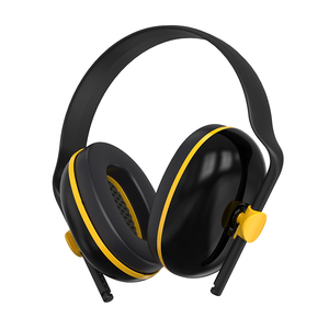 Wholesale C05 Noise Reduction Protective Adult Passive Black Earmuffs Noise Cancelling Ear Defenders