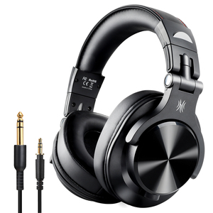 OneOdio A70 Professional DJ Headphones 72H Playtime Wired Wireless Over Ear Studio Monitor Headphones SharePort