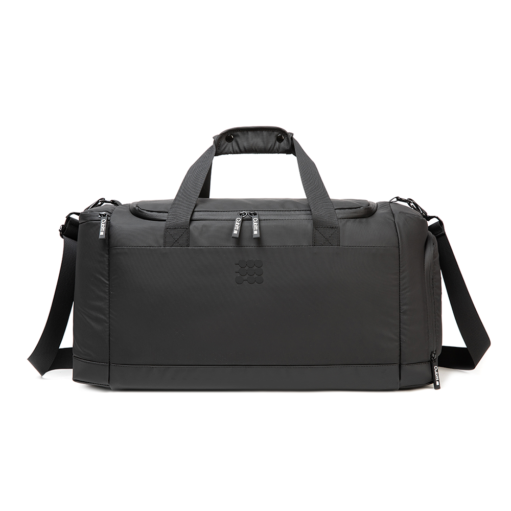 Cubitt Travel and Gym Duffle Bag in Obsidian Black
