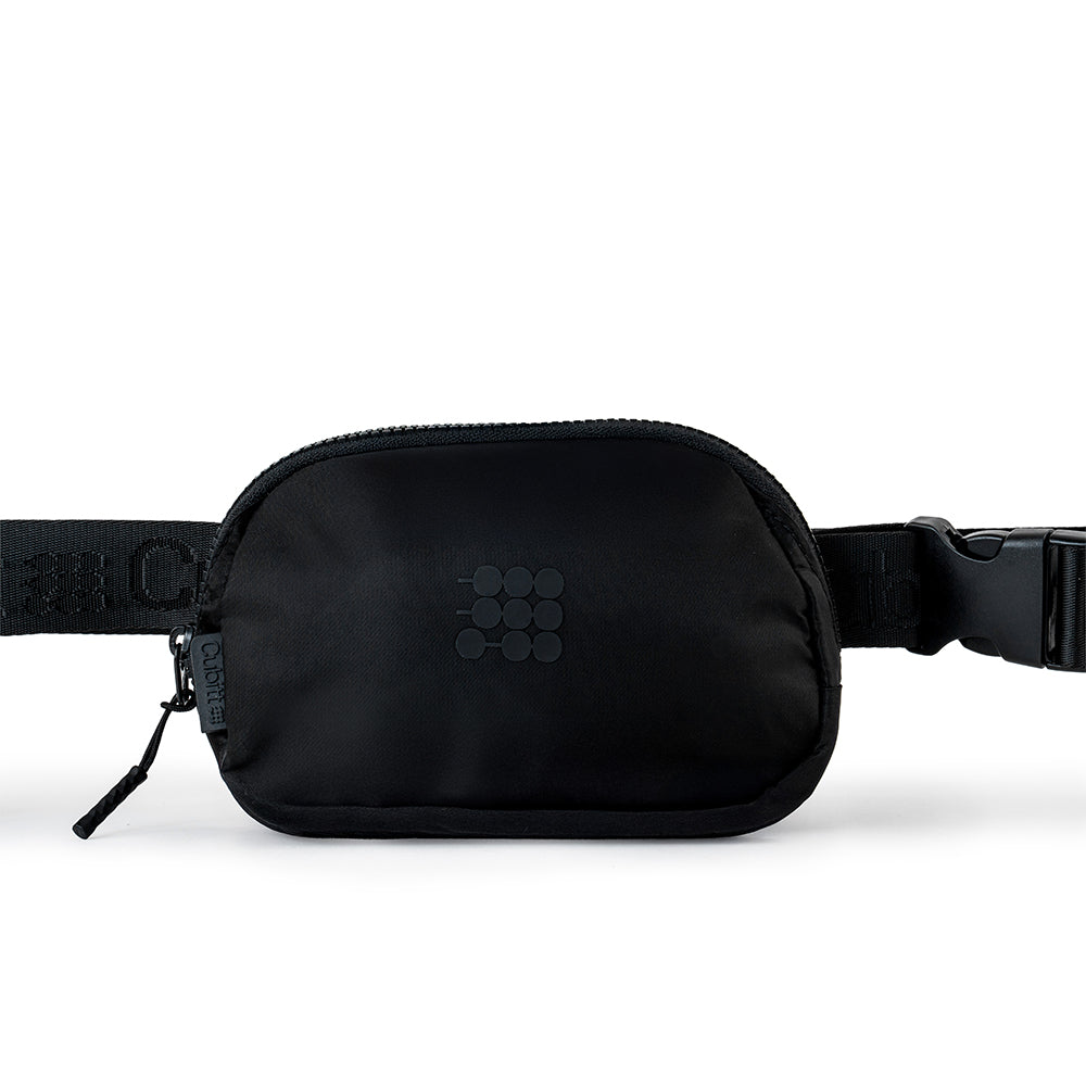 Cubitt Active Waist Pack Belt Bag in Obsidian Black