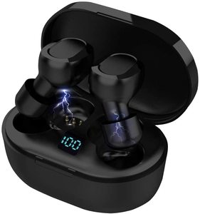 Top Sell TWS BT in Ear Earphone Cheap Headphones Wireless LED Display Earbuds Gaming Headsets for Mobile Accessories