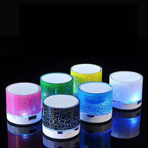 Mini A9 Mini Portable Mobile Phone Wireless Speaker with Colorful LED Light