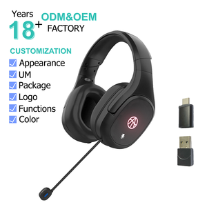 Hot Sale Electronic New Products 2.4G+BT Wireless Headphone Headset Headphone Wireless Gaming Headset